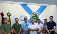 Assinatura de ordem de serviço para o início das obras de nova UBS em São Francisco