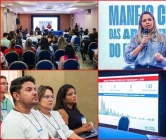 Capacitação com cerca de 80 profissionais de saúde