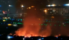 Explosão de motor de Airbus A330-300