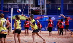 Torneio de vôlei no Paraíba World Beach Games