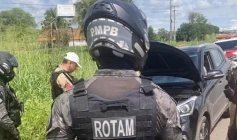 Apreensão de veículo com queixa de roubo em Cajazeiras