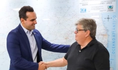 João Azevêdo e Lucas Ribeiro