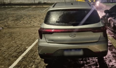 Veículo furtado recuperado pela PRF