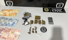 Prisão de homem por tráfico de drogas