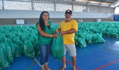 Entrega de 53 toneladas de alimentos do PAA-CDS