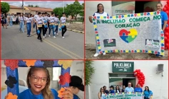 Caminhada pela conscientização do autismo em Lastro