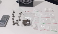 Drogas apreendidas em ação da Polícia Civil
