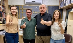 Johanna Estrela, Dinho, João Estrela e Aparecida 