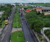 Obras de pavimentação em Campina Grande e Queimadas