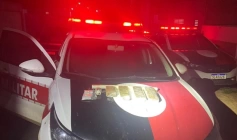 Drogas apreendidas pela polícia militar em Catolé do Rocha 