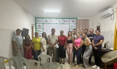 Reunião de alinhamento com coordenadores e diretores da Secretaria de Saúde