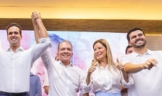 Wilson Filho na posse de Nabor Wanderley