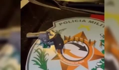 Arma de fogo apreendida em ação da PM