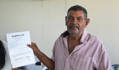 Senhor Gilberto Alfredo, residente na cidade de Cabedelo