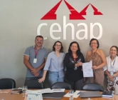 Reunião na Companhia Estadual de Habitação Popular (Cehap)