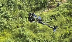 Queda de helicóptero