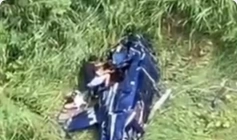 Queda de Helicóptero em Campina Grande na Paraiba