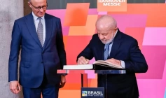 Presidente Luiz Inácio Lula da Silva, na Alemanha