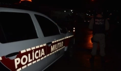 Prisão de homem por ameaça de morte e arrombamento