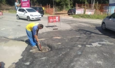 Operação Tapa-buraco em João Pessoa