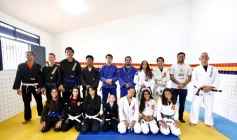 Lutadores de jiu-jitsu