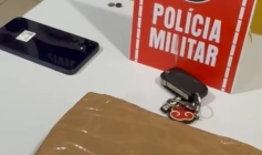 Drogas apreendidas pela polícia militar em Catolé do Rocha 