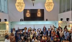 Medalha ao vereador Cacique Sandro e a João Peixoto de Melo