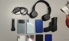 Material apreendido em ação da Polícia Militar