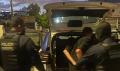 Prisão de suspeito de arrombamento e furto