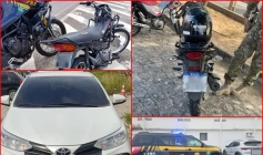 Veículos apreendidos pela PRF na Paraíba