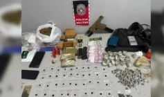 Material ilícito apreendido em ação da Polícia Militar