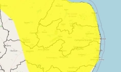 Alertas de perigo para chuvas
