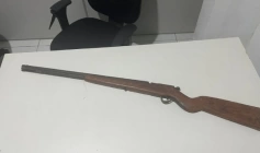 Arma de fogo apreendida em ação da PM