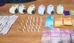 Prisão de homem por tráfico de drogas
