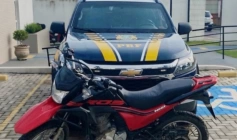 Veículo recuperado pela PRF na Paraíba