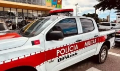 Viatura da Polícia Militar Ambiental 