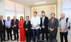 Reunião sobre questões que afetam o município de JP