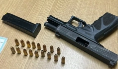 Arma de fogo apreendida pela polícia militar em João Pessoa 