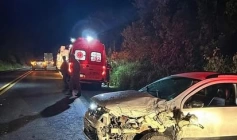 Colisão com ferido na BR-230 em Pombal