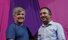 Deputado Wellington Roberto ao lado do prefeito de São Vicente do Seridó