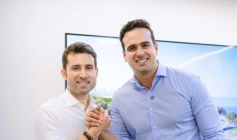 Deputado Michel Henrique e o governador Lucas Ribeiro