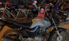 Veículo recuperado pela PM na Paraíba