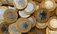 Moedas de 1,00 R$ 