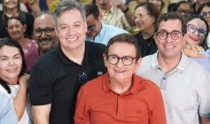 Júnior Araújo e Gervásio Maia em Coremas 