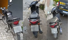 Três motos furtadas