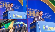 Lucas Ribeiro na abertura da Marcha dos Prefeitos