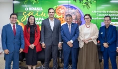 Lucas Ribeiro em reunião com ministros