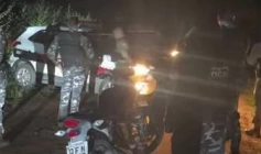 Motocicleta recuperada em ação da Polícia Militar