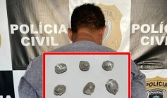 Homem preso em ação da Polícia Civil em Boqueirão 