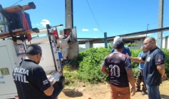 Polícia Civil prende suspeito de furto de energia elétrica